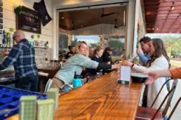 beer garden southern pines red's corner