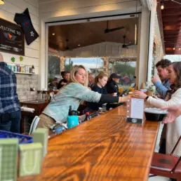 beer garden southern pines red's corner