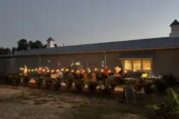 outdoor private patio Red's Corner private parties and events