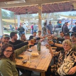 southern pines beer garden red's corner