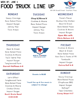 Food Truck lineup
