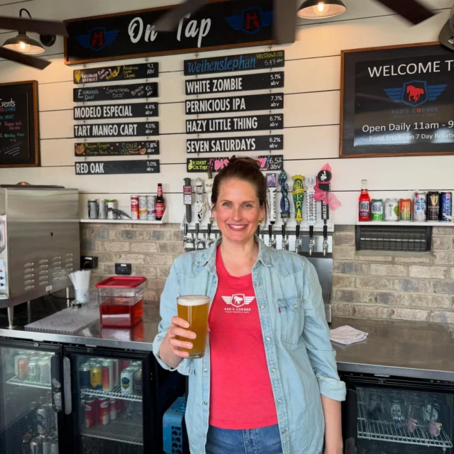 🍻Tap into into Tuesday: Prettiest pours available at Red’s!