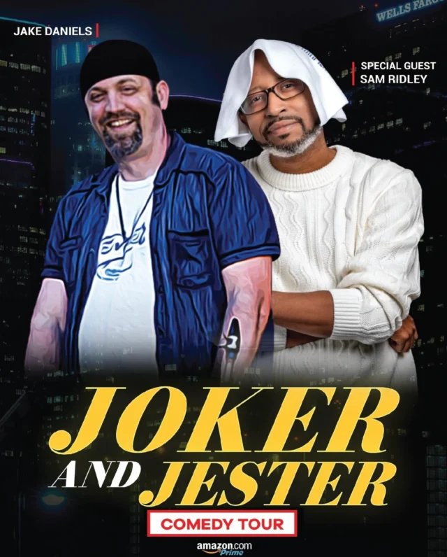 ‼️ Free Comedy Show in the Paddock at Red’s Corner Tonight!  Who needs a laugh? We all do! Come test run comedy in the Paddock with us tonight - the Amazon Joker & Jester Comedy Tour is on 7-9! 

Looking for a laugh this week? Join us in the Paddock on Wednesday! 

From the Jokers and Jester Comedy Tour- The Next Special comes- The Lone Jester Jake Daniels with Special Guest Sam Ridley at The Paddock @Red’s Corner Bar, Southern Pines,NC ! Jake is fresh off his latest comedy special Jokers and Jester Comedy Tour-The next special- seen on Amazon Prime! 

Sam is is known for his ability to skillfully weave humor into real-life mundane experiences that resonates with everyone. 

His energy and charisma on stage are infectious. Not just another comedian, Sam is a storyteller, connecting with his audiences on a personal level with the ability to develop it all into hilarious narratives. Sam is a real comedic genius. This duo Comes to town for a night of comedy, magic and music! Don’t miss this night of hilarity!

*Show suggested for 18 and older! 
****bar will be OPEN for drinks! #
*Support the food trucks by bringing food inside the ac for laughs!