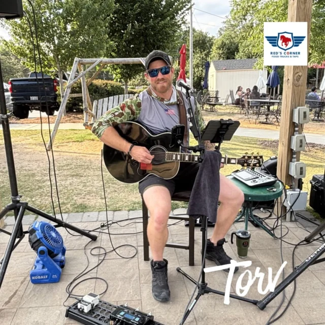 🎤 What a special way to lead into this weekend. TORV is here to play and share his talent with us all! He’s live till 8!