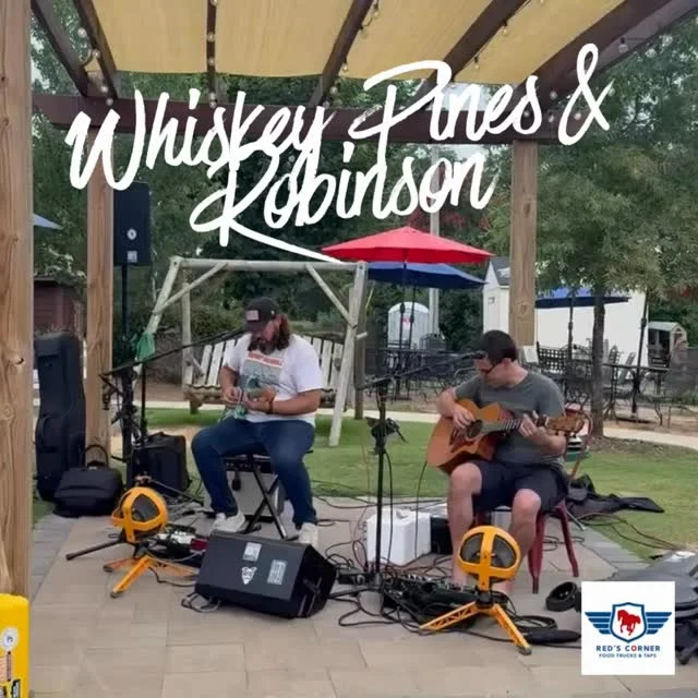 🎤 The boys are here to play on this Sunday! Tune into Tim & Jonathan Robinson who brought their sounds to this Sunday!