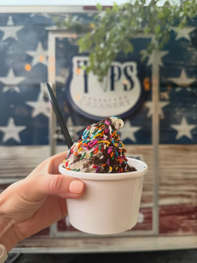 🍦 Sprinkle a little fun into your Sunday and help Tap’s celebrate their One Year Anniversary! They are serving till 8 and are offering half price small vanilla cones 4-5! 

@tapscreamery