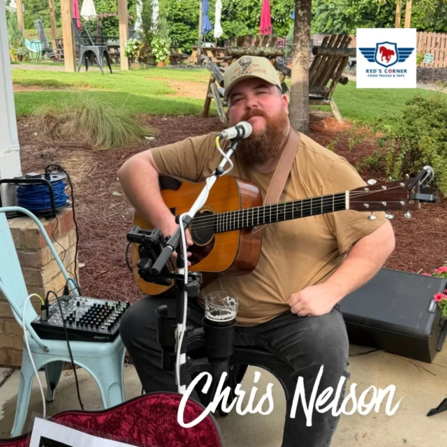🎶 Sunday songs coming from Chris Nelson tonight! He’s live and the sun is starting to shine.