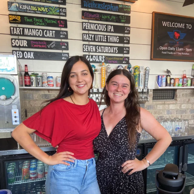 🥂 These baes are behind the bar tonight! Come see and cheers with them!